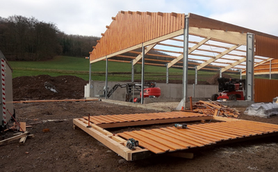 výstavba montovanej haly