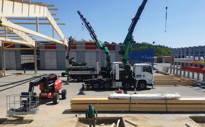 stavba montovaných hál